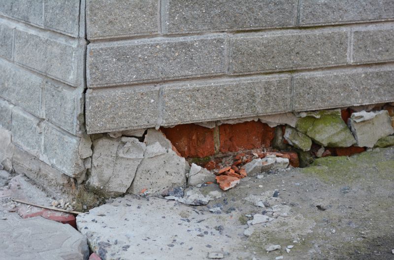 Cracked Foundation Wall